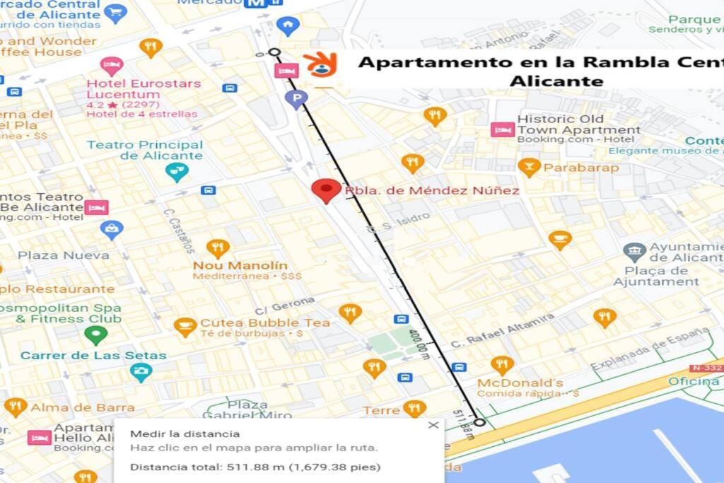 Apartamento Centro Rambla Alicante A Exteriör bild