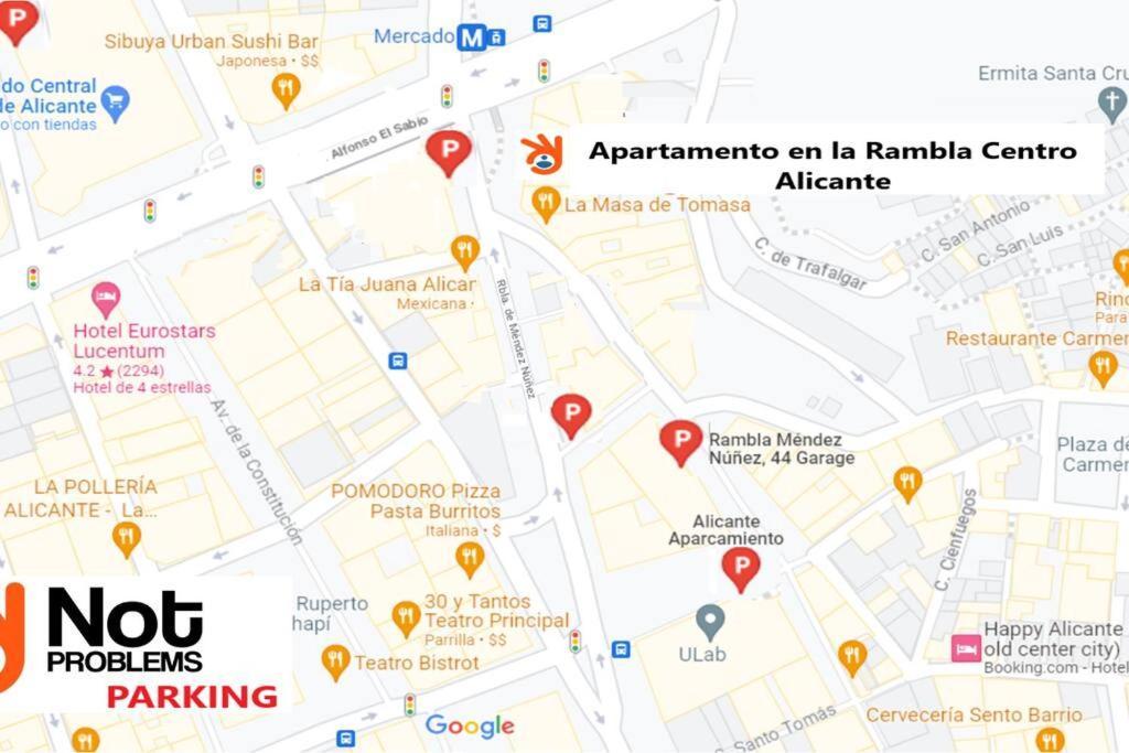 Apartamento Centro Rambla Alicante A Exteriör bild
