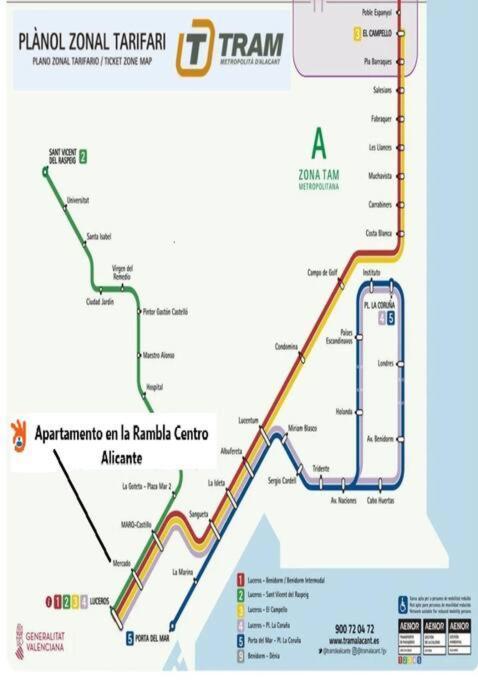 Apartamento Centro Rambla Alicante A Exteriör bild